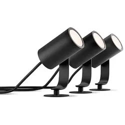 Philips Hue - Lily Spike Außen Spot 3x8W White/Color Amb. Antracit