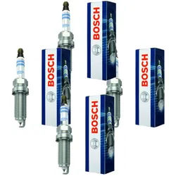 4x Zündkerze BOSCH 0 242 135 517 für Dacia Renault Peugeot Citroën Logan Thalia II