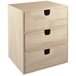 rayher KOMMODE M. 3 SCHUBLADEN 62382000