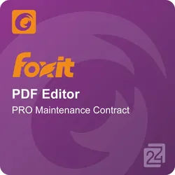 Foxit PDF Editor PRO Maintenance Contract