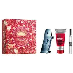 Carolina Herrera Eau de Toilette 212 Heroes EdT 90ml Set 3 Artikel Christmas 2023