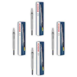 4x Glühkerze BOSCH 0 250 203 002 für Fiat Opel Lancia Ford Alfa Romeo Doblo Agila