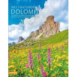 Athesia Kalenderverlag Wandkalender Weltnaturerbe Dolomiten Kalender 2027