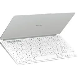 LOGITECH Keys-To-Go 2, schlanke und kompakte mobile kabellose Tablet Tastatur Pale Grey