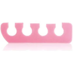 Kosmetex Nagel 20 Paar, Zehentrenner für die Fußnagellackierung, Pink