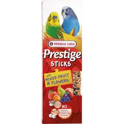 Versele-Laga Prestige Sticks Kleinsittiche mit gemischten Früchten & Blüten 10x2 Stück