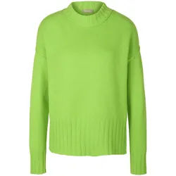 Le pull encolure ronde include vert