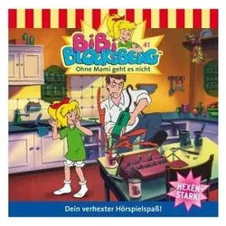 Kiddinx Hörspiel-CD Bibi Blocksberg 041 - Ohne Mami geht es nicht