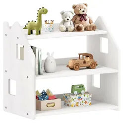 Idimex Kinderregal Yasmin , Weiß , Holz , Kiefer , Vintage , 65x60x40 cm , FSC Mix , Babymöbel & Kindermöbel, Babyzimmer, Babyregale & Kinderregale