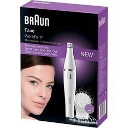 Braun FaceSpa Gesichtsepilierer Damen, Gesichtsreinigungsbürste 1 St Frauen