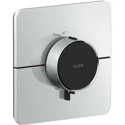hansgrohe Thermostat Axor ShowerSelect ID HF UP, softsquare, Brushed Black Chrome