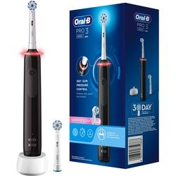 Oral-B - Elektrische Zahnbürste 'Pro 3 Sensitive Clean' in Schwarz 1 St