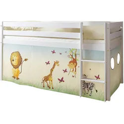 Spielbett Holz Malte ca. 90x200 cm Safari