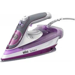 Braun Dampfbügeleisen SI 5037 VI TexStyle 5 - Dampfbügeleisen - violett, 2700 W lila