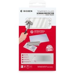 BIGBEN Tempered Glass Screen Protector für Nintendo Switch OLED - Zuverlässiger Bildschirmschutz