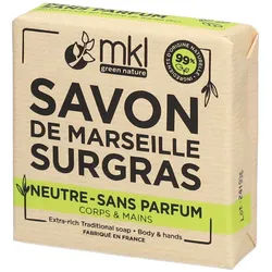 MKL Savon de Marseille Surgras Neutre Sans Parfum