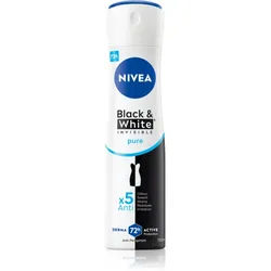 Nivea Invisible Black & White Pure Antitranspirant-Deo gegen weiße und gelbe Flecken 150 ml