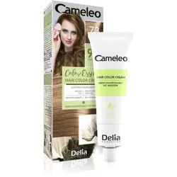 Delia Cosmetics Cameleo Color Essence Haarfarbe in der Tube Farbton 7.3 Hazelnut 75 g