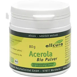 Acerola Bio Pulver 80 G