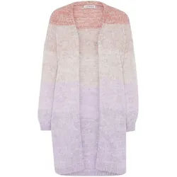Strickmantel V-Ausschnitt Uta Raasch rosé