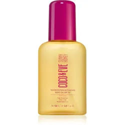 Coco & Eve Sunny Honey Tan Boosting Anti-Aging Body Oil SPF 30 schützendes Öl für schnellere Bräune gegen Hautalterung SPF 30 150 ml