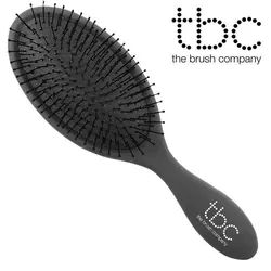 TBC Wet & Dry Brush Hairbrush - Black 1 St