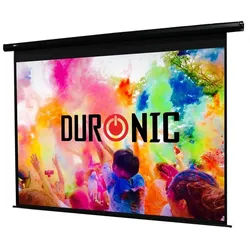 Duronic Motorleinwand (EPS70 Leinwand, 70 Zoll Rollo mit 142 x 107 cm)