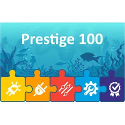 PRO2 LED Beleuchtung für Aquatlantis Prestige 100 Aquarium | Komplett-Set