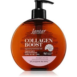 Farmona Jantar Collagen Boost Duschgel für Hände und Körper 400 ml