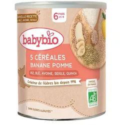 babybio® 3-Frucht-Cerealien mit Quinoa
