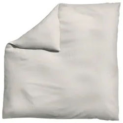 Schlafgut Bettdeckenbezug , Beige , Textil , Uni , 200x200 cm , Oeko-Tex® Standard 100, Bsci, AZO-frei, Textiles Vertrauen - Oeko-Tex® , pflegeleicht, atmungsaktiv, bügelleicht, schadstoffgeprüft, weiche und anschmiegsame Oberfläche, dicht gewebtes Garn , Heimtextilien, Bettwäsche & Leintücher, Bettwäsche, Satin-bettwäsche