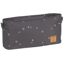 Lässig Buggy-Organizer , Anthrazit , Textil , 13x17x36 cm , Baby On Tour, Kinderwagen, Kinderwagenzubehör, Sonstiges Kinderwagenzubehör