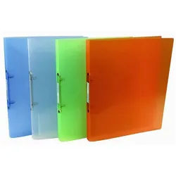 DONAU 12er-Pack Ringbücher 2-Ringe 2.5 cm DIN A4 weiß, 2.5 cm