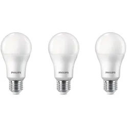 LED-Lampe 13W/840 (100W) frosted 3-pack E27