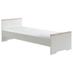 Mid.you Bett , Weiß , Holzwerkstoff , 90x200 cm , Schlafzimmer, Komplette Schlafzimmer und Serien, Schlafzimmerserien