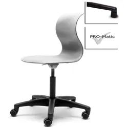 Kinderstuhl Pro 5 granitgrau Polyamid Kunststoffgleiter Ja (+45€)