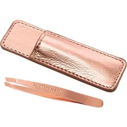 Tweezerman Beauty-Tools PinzettenSchräge Pinzette mit Etui 1 Stk.