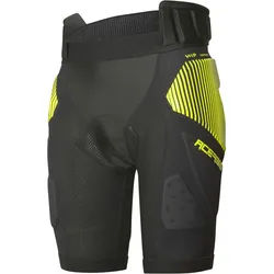 Acerbis Soft Rush Protektorenshorts, schwarz-gelb, Größe XL für Männer