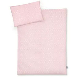 Julius Zöllner Babybettwäsche Leafy Bettwäsche Jersey 80x80+35x40, Baumwolle, 2 teilig, baby bettwäsche babybettwäsche 100x135