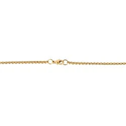 Adelia ́s Kette ohne Anhänger Unisex Halskette mit Anhänger – aus Edelstahl, Zum Verschenken – passend für viele Anlässe goldfarben