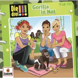 United Soft Media Hörspiel-CD Die drei !!! - Gorilla in Not, 1 Audio-CD