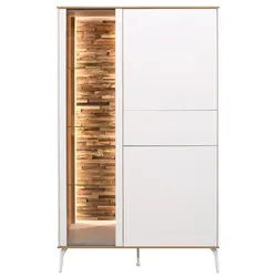 möbel-direkt.de Highboard Highboard Faro Metallfüße