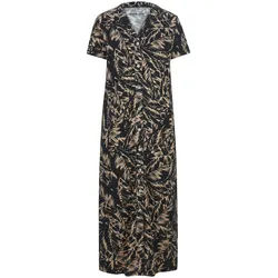 La robe en jersey Maria Green Cotton noir