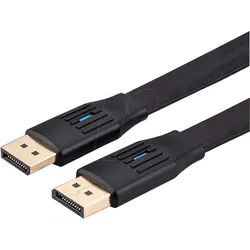VALUE 11995863 - DisplayPort 1.4 Kabel, flach, 8K @60 Hz, 3 m