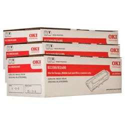 Oki B2200/B2400 Image Drum Black Pack Of 3
