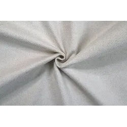 Stofferia Stoff Polsterstoff Teflon Chenille Oasis Ecru, Meterware beige