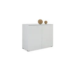 Kommode SUNSHINE (BHT 100x80x40 cm) - weiß - BHT 100x80x40 cm