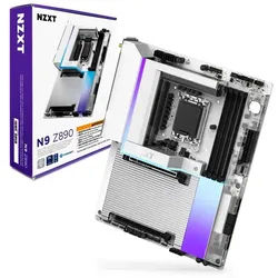 N9 Z890 White Mainboard - Intel Z890 - Intel LGA1851 socket - DDR5 RAM - ATX