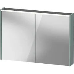 Duravit D-Code Spiegelschrank Verspiegelt DC71070HGHG0000 1000x700x148, Fjordgrün Matt, Steckdose, LED Beleuchtung