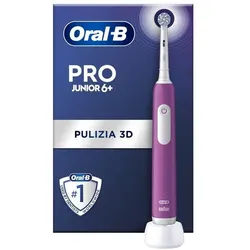 Oral-B - Elektrische Zahnbürste 'Pro Junior' in Lila 1 St